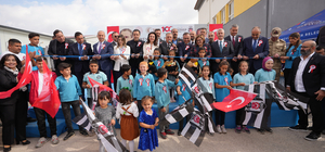 Beşiktaş Başkanı Çebi, Gaziantep'te Beşiktaş İlkokulunun açılışına katıldı