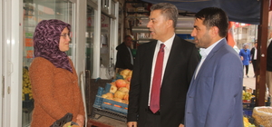 AK Parti MKYK Üyesi Mustafa Sever, Gülnar'da temaslarda bulundu