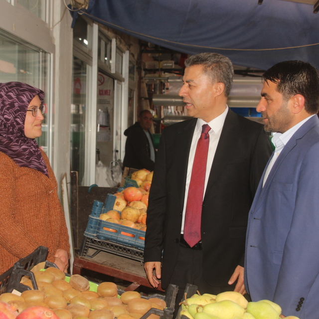 AK Parti MKYK Üyesi Mustafa Sever, Gülnar'da temaslarda bulundu
