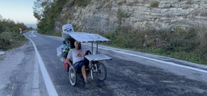 İtalyan gezgin bisikletle dünya turu yapıyor