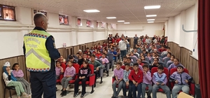 Konya'da jandarmadan trafik eğitim