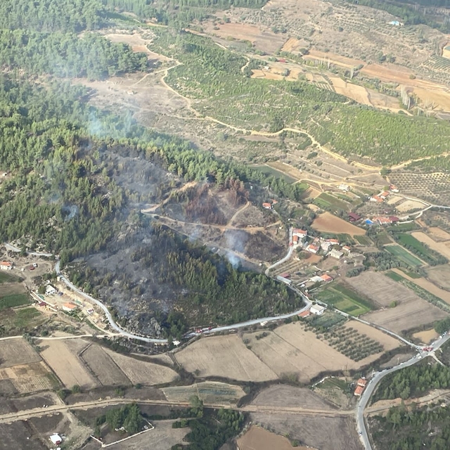 GÜNCELLEME - Muğla'da çıkan orman yangını söndürüldü
