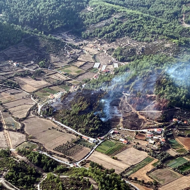Muğla'da orman yangını (2)