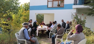 Keban Kaymakamı Furkan Atalık'tan köylere ziyaret