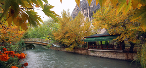 Tohma Kanyonu sonbahar renklerine büründü