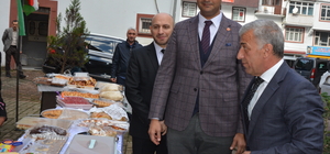 Çaykara'da Filistin'e destek kermesi açıldı