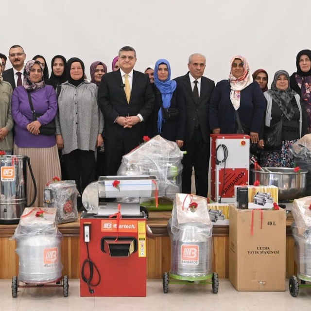 Boyabat'ta kadın üreticilere destek büyüyor