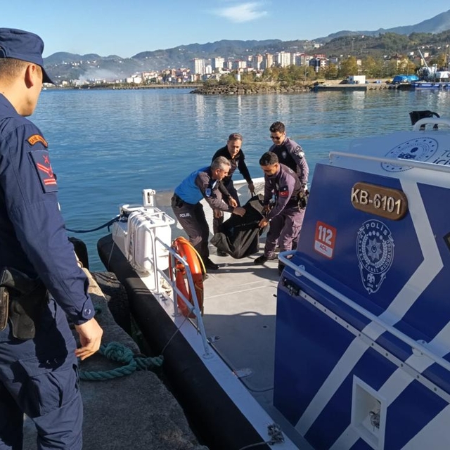 Trabzon'da denizde üniversite öğrencisinin cesedi bulundu