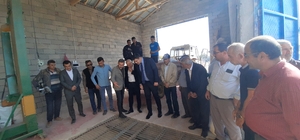 Bozkır'da tohum eleme tesisi hizmete girdi