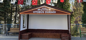 Güdül'de yeni otobüs durakları konuldu