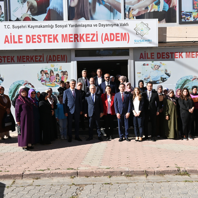 Sivas Valisi Şimşek, Suşehri ilçesini ziyaret etti