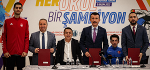 Başkentte "Her Okul Bir Şampiyon" protokolü imzalandı