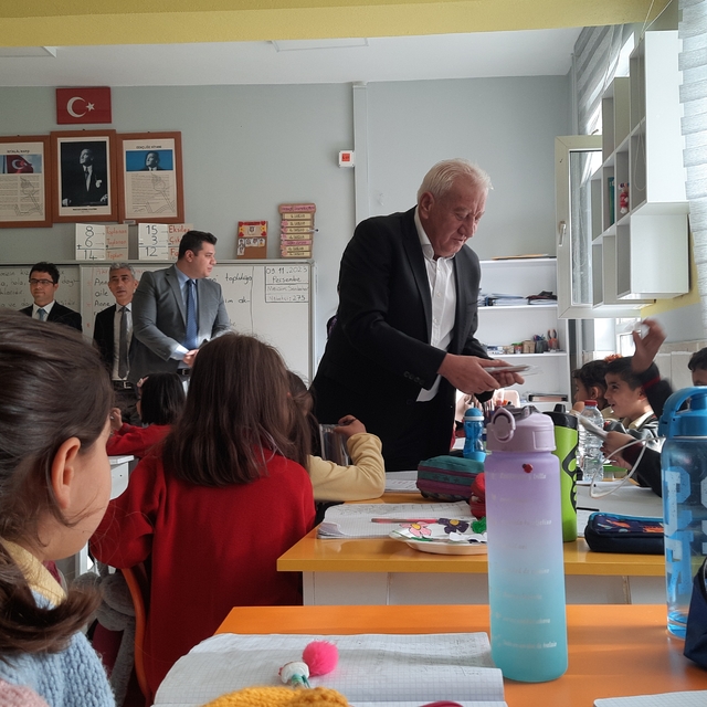 Bozkır'da İlkokul öğrencileri "Geleneği" yaşattı.