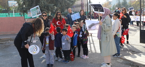 Gölbaşı'nda 10 Kasım dolayısıyla etkinlik düzenlendi