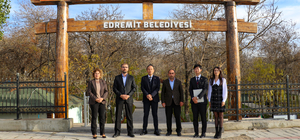 Japonya'nın Ankara Büyükelçisi Katsumata, Miyazaki Koru Parkı'nı ziyaret et...