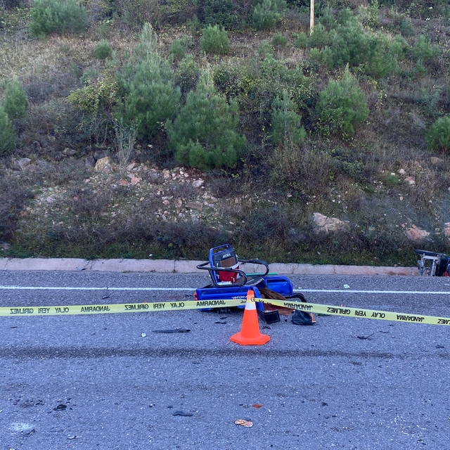Sinop'ta otomobilin çarptığı elektrikli motosiklet sürücüsü öldü
