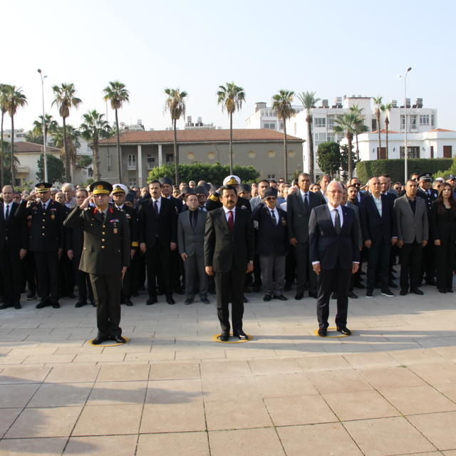 Büyük Önder Atatürk, Hatay'ın ilçelerinde anıldı