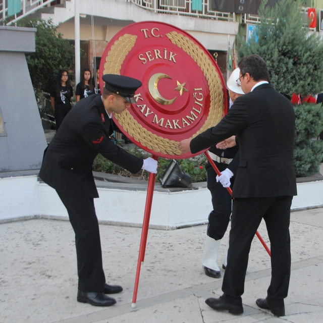 Büyük Önder Atatürk, Antalya'nın ilçelerinde anıldı