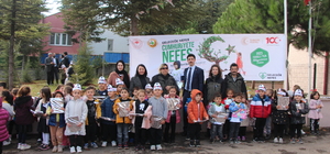 Pazaryeri ilçesinde "Geleceğe Nefes Cumhuriyet'e Nefes" fidan dikim etkinli...