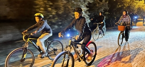 Hatay'da "Ata'ya veda" bisiklet turu düzenlendi