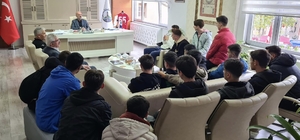 Ladik Belediye Başkanı Topal, amatör sporcuları ağırladı