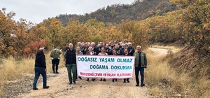 Tunceli´de köylülerden `katı atık projesi´ protestosu