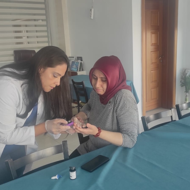 Bahşılı Belediyesi çalışanlarına diyabet eğitimi verildi