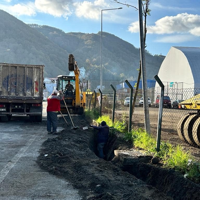 Perşembe ilçesinde doğal gaz kullanımına başlandı
