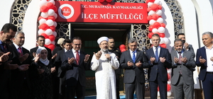 Diyanet İşleri Başkanı Erbaş Antalya'da açılış törenlerine katıldı