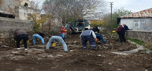 Bulanık'ta 95 bin metrekare kilitli parke taşı döşendi