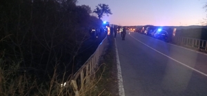 Kütahya'da dereye düşen motosikletin sürücüsü öldü