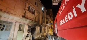 Afyonkarahisar'da bir evde çıkan yangın hasara yol açtı