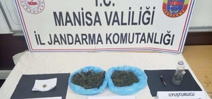 Kırkağaç'ta 542 gram esrar ele geçirildi