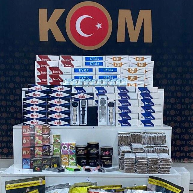 Kars'ta kaçakçılık operasyonunda 8 şüpheli yakalandı