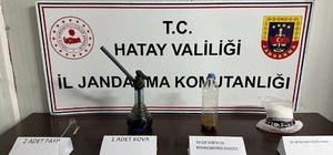 Hatay'da 1 kilo 115 gram sentetik uyuşturucu ele geçirildi
