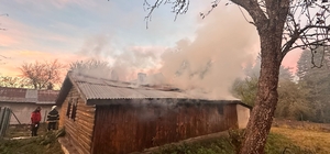 Gerede'de yangın çıkan yayla evinde hasar oluştu