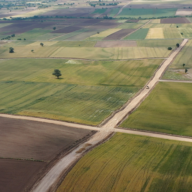 Edirne'de toplulaştırma çalışmaları