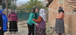 Laçin Kaymakamı Şimşek, köyleri ziyaret etti