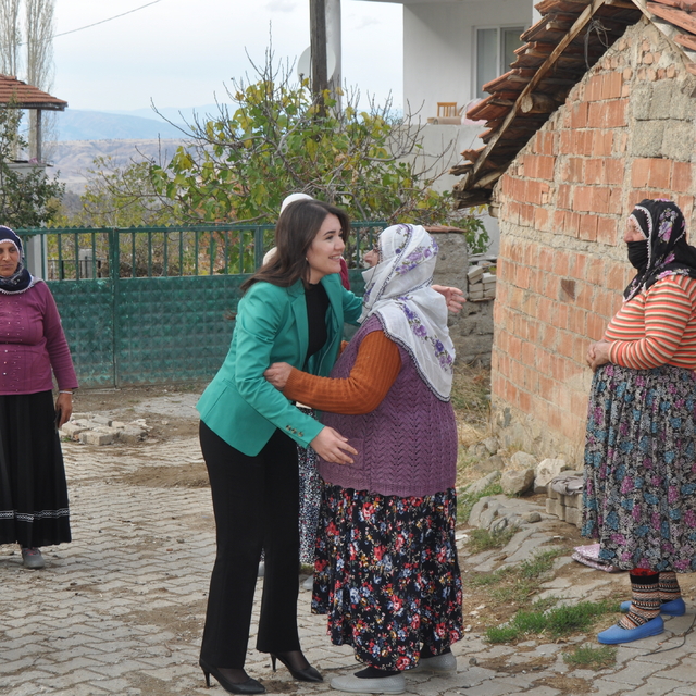 Laçin Kaymakamı Şimşek, köyleri ziyaret etti