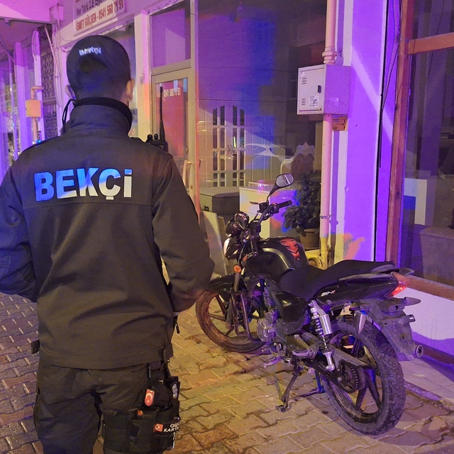 Bafra'da motosiklet çalan şüpheli yakalandı