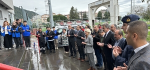 Ayancık'ta 15 Temmuz şehidi Ömer Can Açıkgöz'ün adı gençlik merkezine veril...