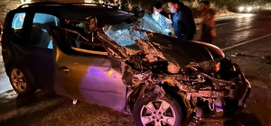 Kayseri'de trafik kazasında 1 kişi yaralandı