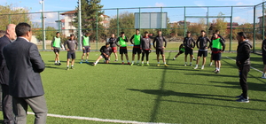 Pazar Belediye Başkanı Yılmaz, Pazarspor'u ziyaret etti