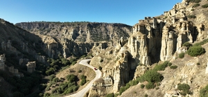 Kula'daki peribacalarına çevre düzenlemesi yapılıyor