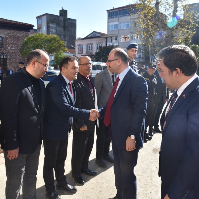 Giresun Valisi Serdengeçti Espiye ilçesini ziyaret etti
