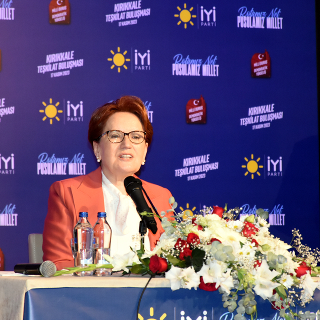 Akşener, Kırıkkale'de aday tanıtım töreninde konuştu: