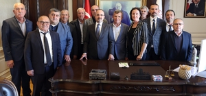 İçişleri Bakan Yardımcısı Turan, Çanakkaleli muhtarları kabul etti