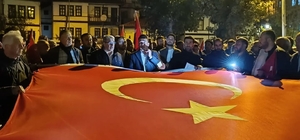 Göynük'te Filistin'e destek yürüyüşü düzenlendi