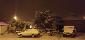 Manisa'ya mevsimin ilk karı yağdı