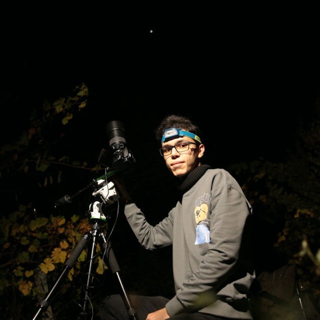 Babasının hediyesi makinayla başladığı uzay fotoğrafçılığında gözle görülme...